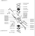Page D Diagram and Parts List for 3120 K EPA 2003-10 Husqvarna Concrete Saw