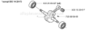 Page G Diagram and Parts List for 3120 K EPA 2003-10 Husqvarna Concrete Saw