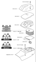 Part Location Diagram of 503203430 Husqvarna Screw