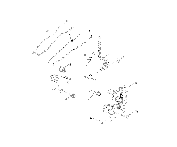 Engine controls Diagram and Parts List for L321AH-96794980100  Husqvarna Lawn Mower