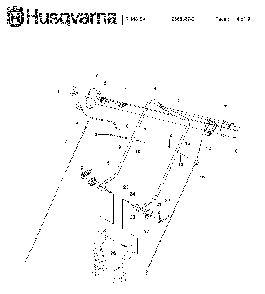 Part Location Diagram of 504053901 Husqvarna Handle