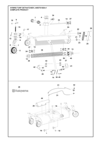 Part Location Diagram of 581200001 Husqvarna Pen