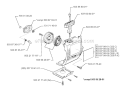 Starter Diagram and Parts List for 322L 1999-03 Husqvarna Trimmer