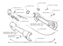 Throttle Controls Diagram and Parts List for 322L 1999-03 Husqvarna Trimmer
