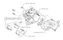 Crankcase Diagram and Parts List for 322L 1999-03 Husqvarna Trimmer