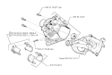 Crankcase Diagram and Parts List for 322R 1999-03 Husqvarna Brush Cutter