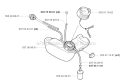 Fuel Tank Diagram and Parts List for 322R 2000-05 Husqvarna Brush Cutter