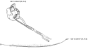 Part Location Diagram of 537133801 Husqvarna Throttle Wire