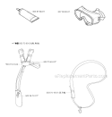 Accessories 2 Diagram and Parts List for 322R 2001-02 Husqvarna Brush Cutter