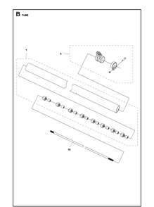Part Location Diagram of 593825701 Husqvarna Hanger Assy