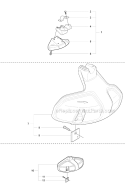 Accessories 2 Diagram and Parts List for 323RII 2008-03 Husqvarna Brush Cutter
