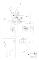 Harness Diagram and Parts List for 323RII 2012-01 Husqvarna Brush Cutter