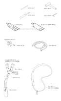 Accessories 1 Diagram and Parts List for 323RJ 2002-01 Husqvarna Brush Cutter