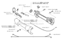 Throttle Controls Diagram and Parts List for 323RJ 2002-01 Husqvarna Brush Cutter