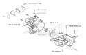 Crankcase Diagram and Parts List for 323RJ 2005-05 Husqvarna Brush Cutter