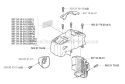 Cylinder Cover Diagram and Parts List for 323RJ 2005-05 Husqvarna Brush Cutter