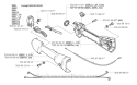 Throttle Controls Diagram and Parts List for 323R 2002-01 Husqvarna Brush Cutter