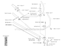 Handle Diagram and Parts List for 323R 2005-05 Husqvarna Brush Cutter