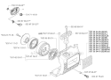 Starter 2 Diagram and Parts List for 323R 2005-05 Husqvarna Brush Cutter