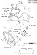 Part Location Diagram of 537105105 Husqvarna Cable Assembly