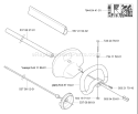 Page K Diagram and Parts List for 323HE3 323 HE 3 2005-09 Husqvarna Hedge Trimmer