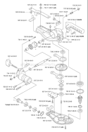 Page J Diagram and Parts List for 323HE3 323 HE 3 2005-10 Husqvarna Hedge Trimmer
