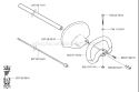Page J Diagram and Parts List for 324 HDA 55X 2004-05 Husqvarna Hedge Trimmer