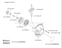 Page M Diagram and Parts List for 324 HDA 55X 2004-05 Husqvarna Hedge Trimmer