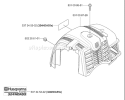 Page O Diagram and Parts List for 324 HDA 55X 2004-05 Husqvarna Hedge Trimmer