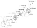 Page B Diagram and Parts List for 324 HDA 55X 2004-05 Husqvarna Hedge Trimmer