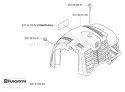 Part Location Diagram of 537345302 Husqvarna Decal