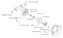 Page D Diagram and Parts List for 324 HDA 55x 2005-09 Husqvarna Leaf Blower / Vacuum