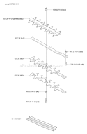 Page F Diagram and Parts List for 324 HDA 55x 2005-09 Husqvarna Leaf Blower / Vacuum
