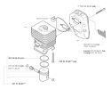 Muffler Diagram and Parts List for 325RJX 2005-05 Husqvarna Brush Cutter