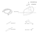 Accessories 1 Diagram and Parts List for 325RX 2000-05 Husqvarna Brush Cutter