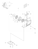 Starter 2 Diagram and Parts List for 325RX 2008-03 Husqvarna Brush Cutter