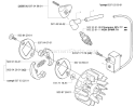 Page J Diagram and Parts List for 325 E X-Series 2001-01 Husqvarna Edger