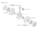 Page G Diagram and Parts List for 325 E X-Series 2001-01 Husqvarna Edger