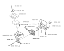Page B Diagram and Parts List for 325 E X-Series 2006-04 Husqvarna Edger