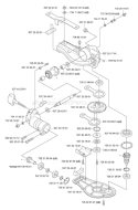 Page J Diagram and Parts List for 325 HDA 55x 2005-09 Husqvarna Hedge Trimmer