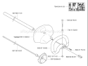 Page K Diagram and Parts List for 325 HDA 55x 2005-09 Husqvarna Hedge Trimmer