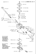 Page C Diagram and Parts List for 325HE3 325 HE 3 2001-05 Husqvarna Hedge Trimmer