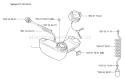 Page H Diagram and Parts List for 325HE3 325 HE 3 2001-05 Husqvarna Hedge Trimmer