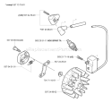 Page K Diagram and Parts List for 325 HE 3x 2005-02 Husqvarna Hedge Trimmer