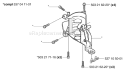 Page E Diagram and Parts List for 325 HS 99 X-Series 2003-01 Husqvarna Hedge Trimmer
