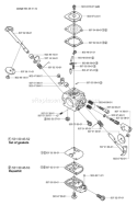 Page D Diagram and Parts List for 325 HS 75 X 2000-10 Husqvarna Hedge Trimmer