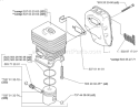 Part Location Diagram of 537013272 Husqvarna Piston