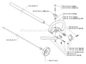 Page L Diagram and Parts List for 322L 322 L 2000-04 Husqvarna Trimmer
