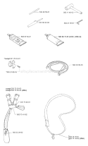 Page B Diagram and Parts List for 325LX 325 LX 2000-10 Husqvarna Trimmer