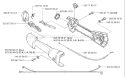 Page N Diagram and Parts List for 325LX 325 LX 2001-01 Husqvarna Trimmer